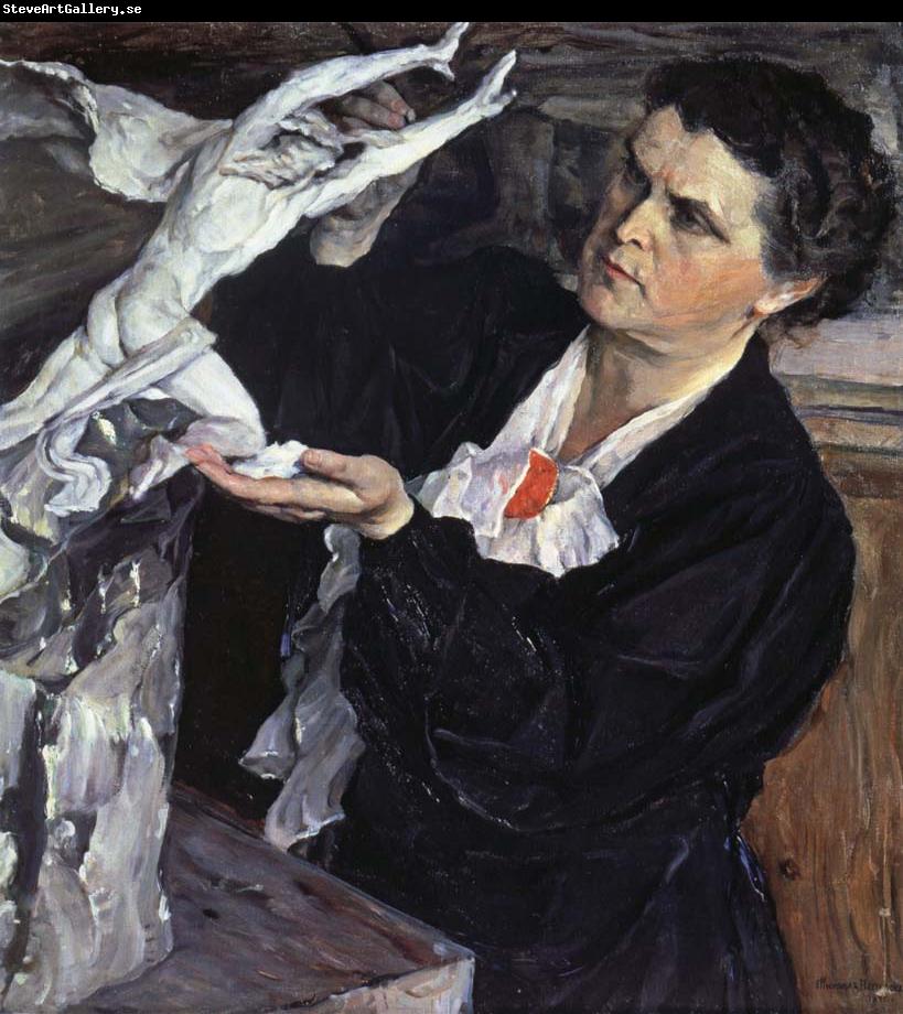 Nesterov Nikolai Stepanovich The Sculptor of portrait